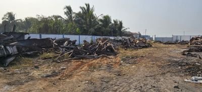 Fire Damaged Iron Scrap (Melting)